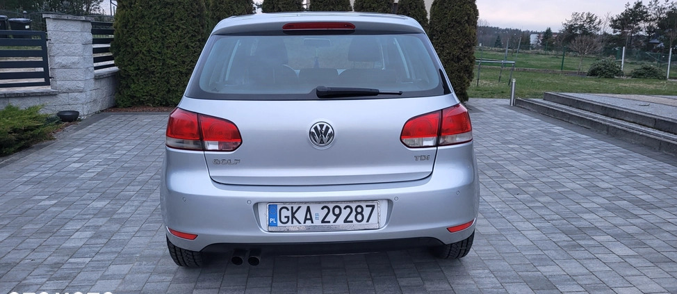 Volkswagen Golf cena 21500 przebieg: 269900, rok produkcji 2009 z Kościerzyna małe 137